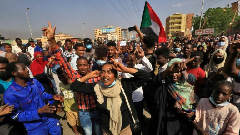 What led to the military takeover in Sudan