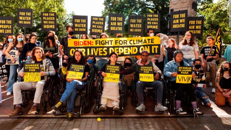 Climate activists say they will hunger strike until politicians take action