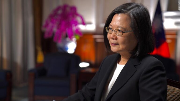See Taiwan President’s exclusive interview with CNN