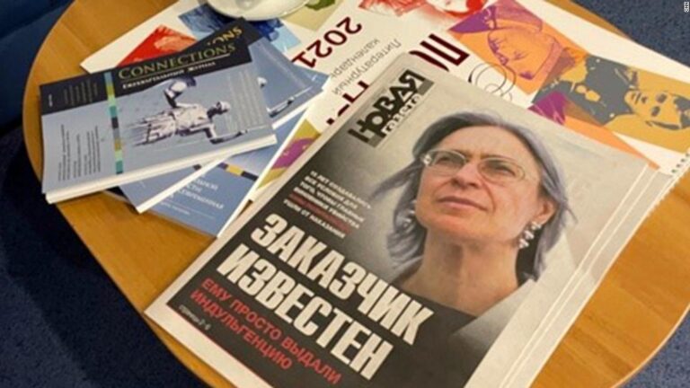 Putin is strangling journalism with ‘foreign agents’ law, says Nobel-winning Russian editor