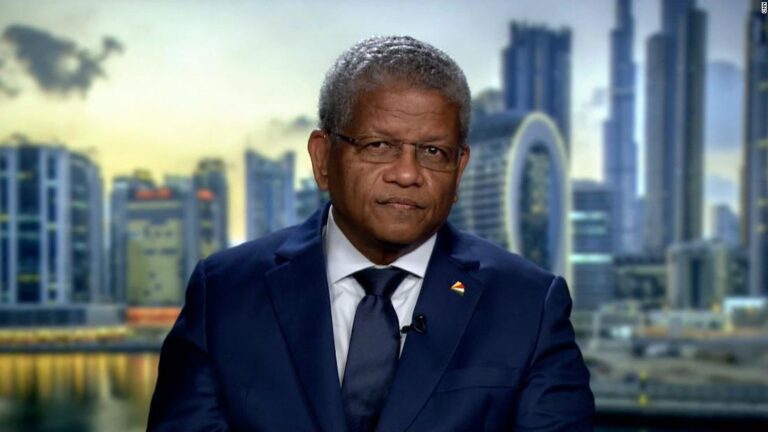 Seychelles president explains how climate change threatens the dream vacation spot