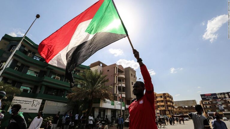 Massive crowds demonstrate against military takeover in Sudan