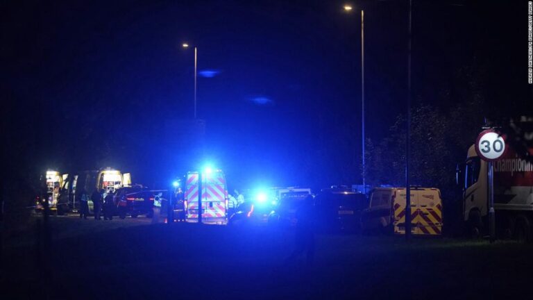 A ‘number of people’ injured after UK train crash, police say