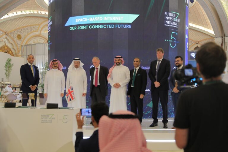 NEOM’s tech arm, OneWeb sign a $200m joint venture for high-speed satellite