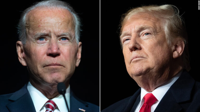 Trump in full attack mode as Biden celebrates a victory that eluded him