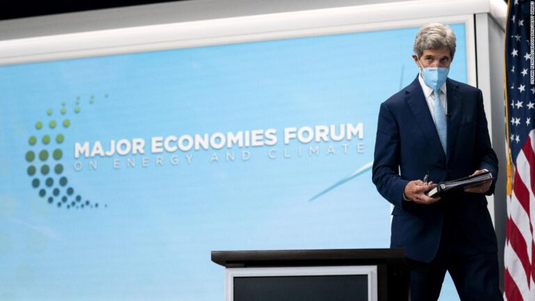John Kerry and his team downplay expectations for UN climate conference with Congress mulling Biden’s agenda