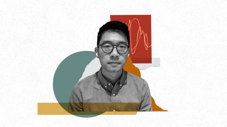 He called for political freedom in Hong Kong. Now he’s living in exile in London. Hear his story