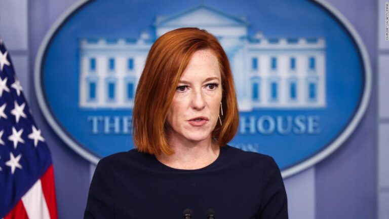 Psaki releases statement after testing positive for Covid-19
