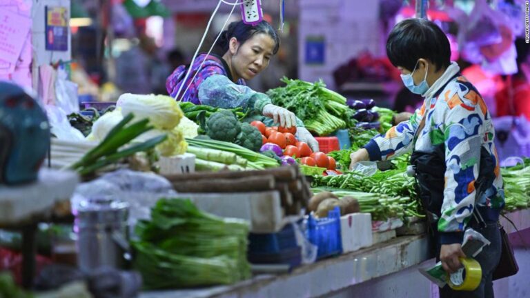 China is urging families to stock up on food and other essentials