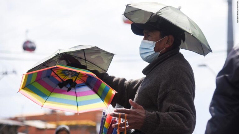 Bolivian capital being broiled by extreme UV radiation