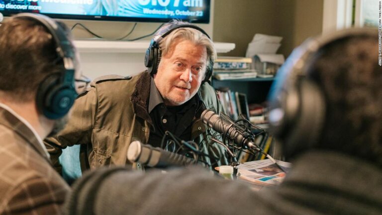 Steve Bannon’s popular podcast is a ‘dangerous’ fantasyland of election lies