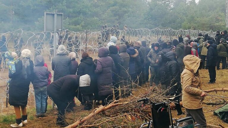 Poland-Belarus border crisis deepens as migrants make hundreds of fresh attempts to breach fences
