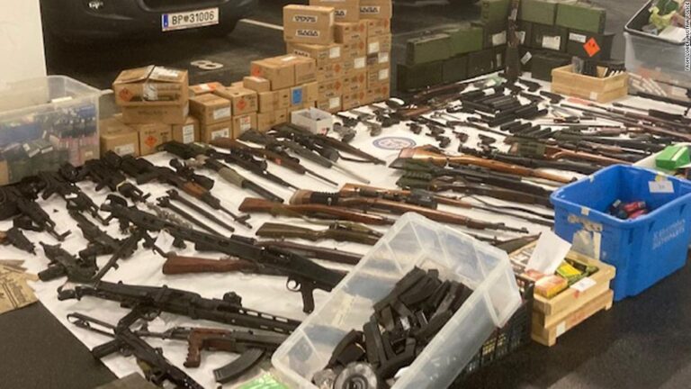 What a staggering gun cache discovered in one suspected neo-Nazi’s house says about far-right extremism in Europe