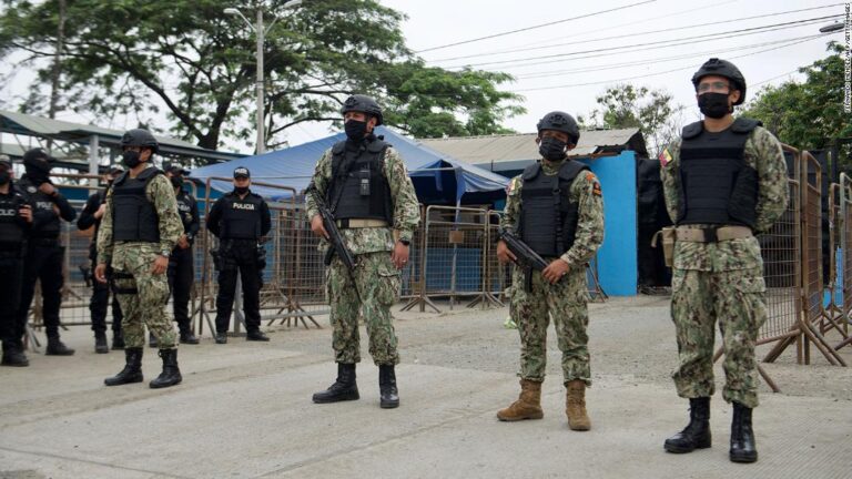 Over 50 dead and 12 injured after clashes at same Ecuadorian prison where a riot left more than 100 dead in September