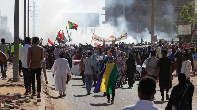 Six killed during protests in Sudan as Al Jazeera bureau chief is arrested