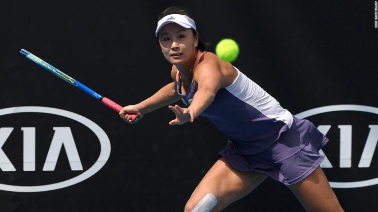 Tennis stars rally for Chinese player Peng Shuai