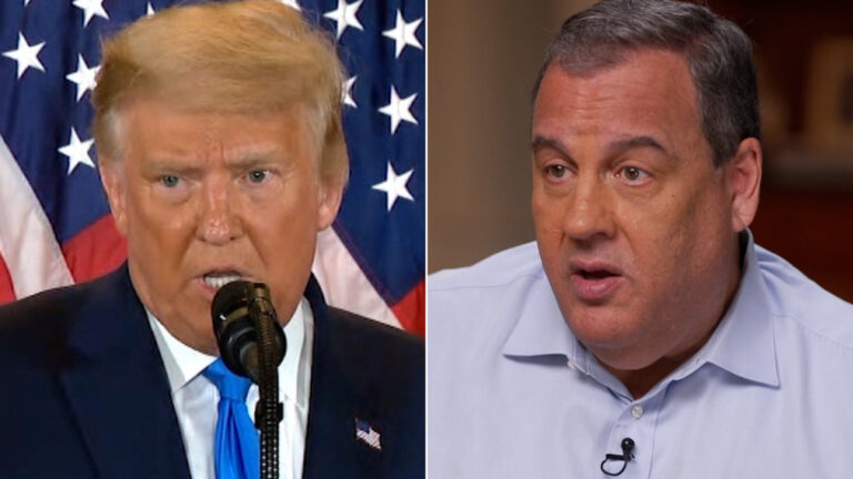 Chris Christie responds to critics who say he enabled Trump