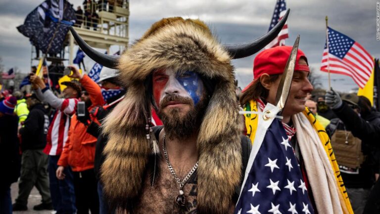 ‘QAnon Shaman’ sentenced to 41 months in prison for role in US Capitol riot