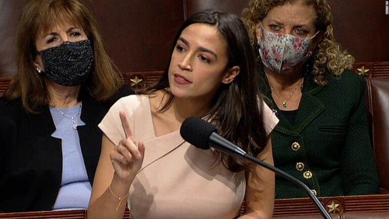 AOC rips Republican Party as House votes to censure GOP congressman