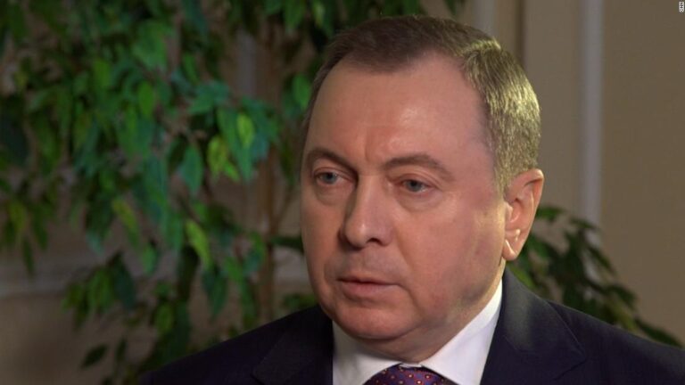 ‘You’re accused of orchestrating this’: CNN reporter presses Belarus FM on crisis