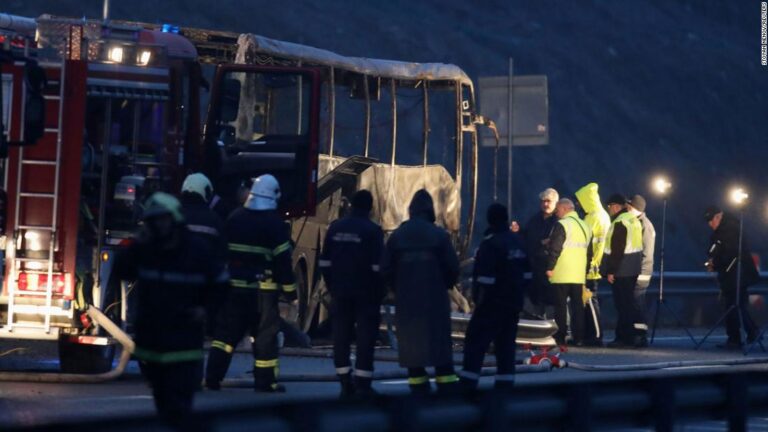 At least 45 killed in passenger bus fire in Bulgaria