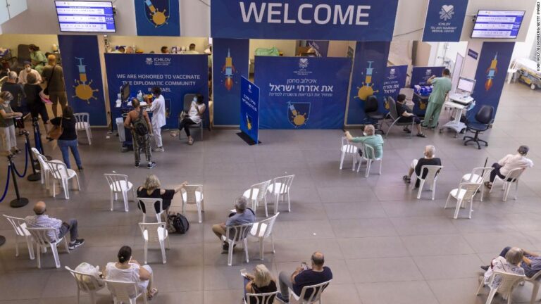 What the world could learn from Israel’s Covid-19 vaccine booster rollout