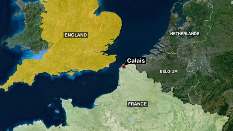 At least 27 migrants reported dead after boat sinks off French coast