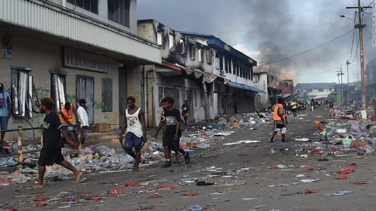 3 burned bodies found in Solomon Islands’ Chinatown following violent protests
