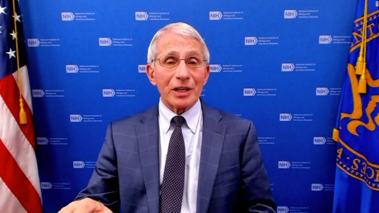 Fauci: Right now there is no signal of a high degree of severity