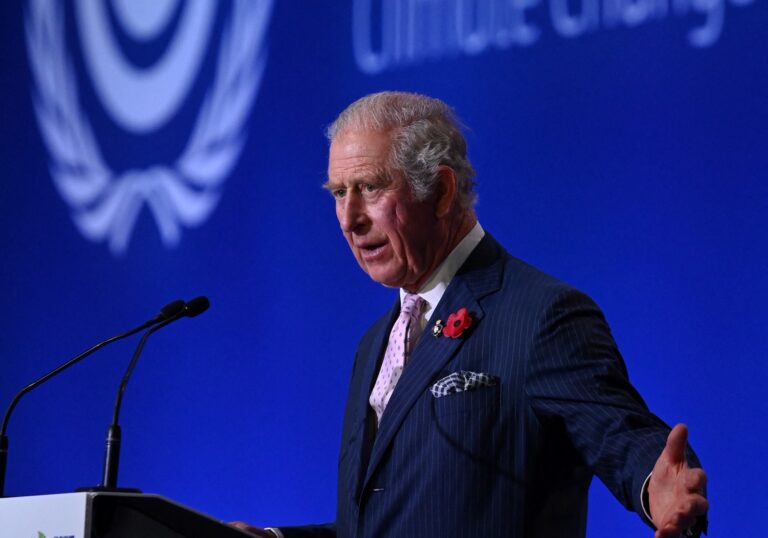 Prince Charles calls for ‘war-like footing’ to combat climate change