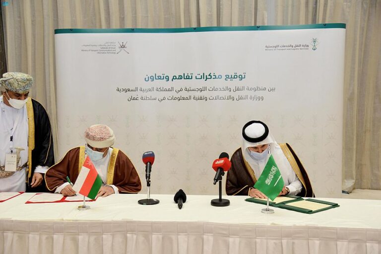 Saudi Arabia and Oman sign deal to develop land, air transport
