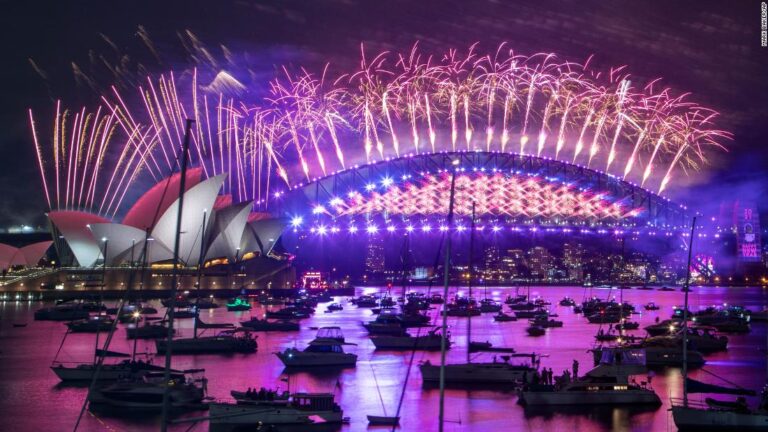 It’s already 2022 in Australia and these places. Follow the New Year around the world