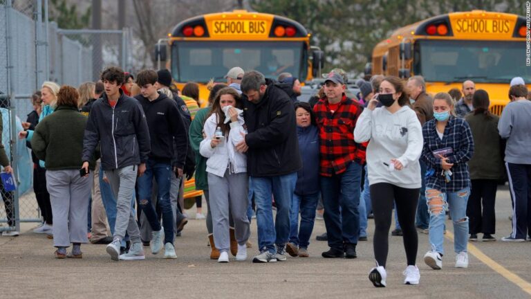 Students describe barricading doors with tables during Michigan high school shooting that left 3 dead and 8 injured