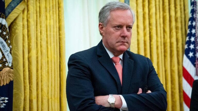 Mark Meadows to halt cooperation with January 6 committee