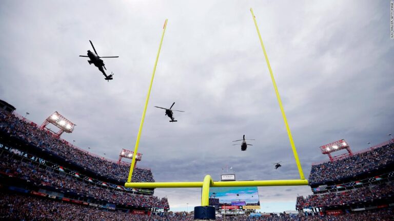 US Army and FAA investigating military flyover of NFL game