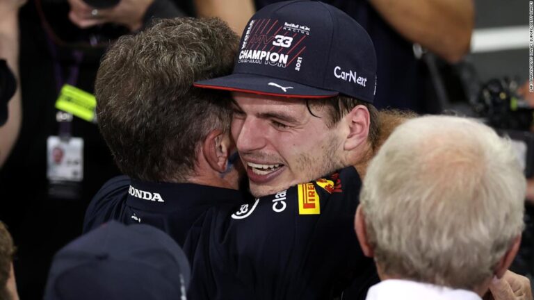 Max Verstappen wins first F1 world title