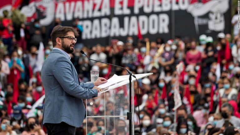 From student protester to leftist hero: The shaggy-haired millennial vying for Chile’s presidency