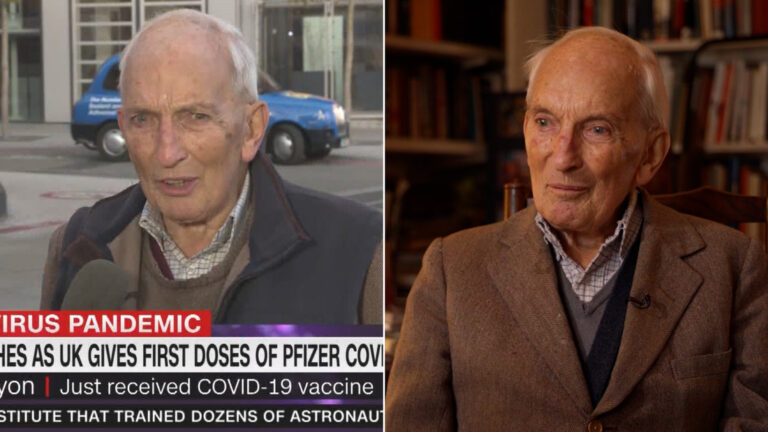 CNN checks in with British grandpa who won viewers’ hearts