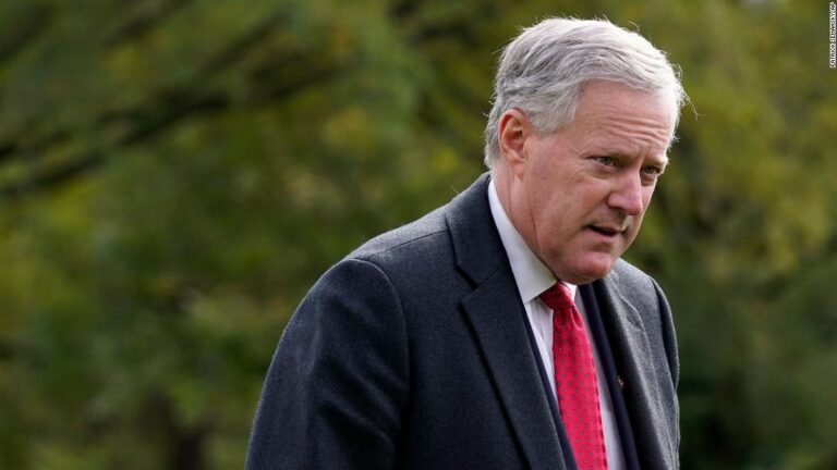 Mark Meadows faces contempt vote in House