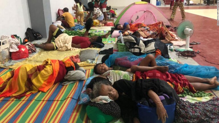 Thousands evacuate as the Philippines braces for Super Typhoon Rai