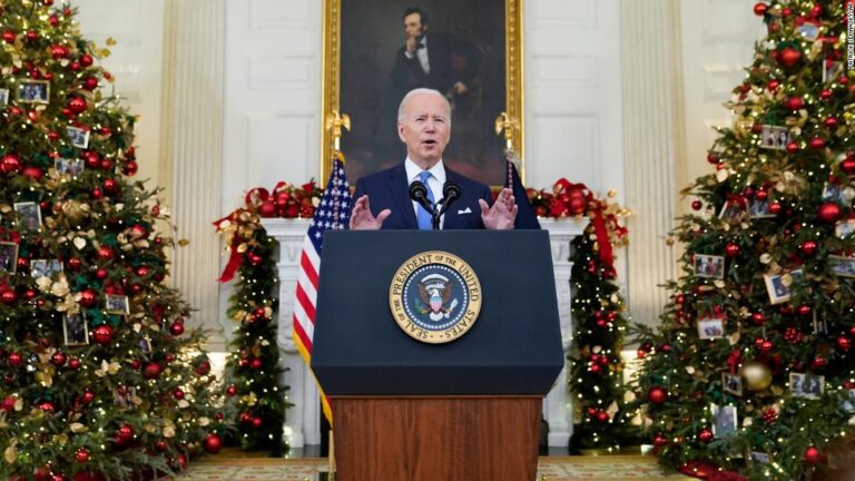 ‘Absolutely no’: Biden says US is not regressing back to March 2020