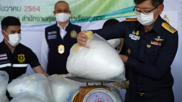 Thailand seizes $30 million of crystal meth hidden in boxing punch bags