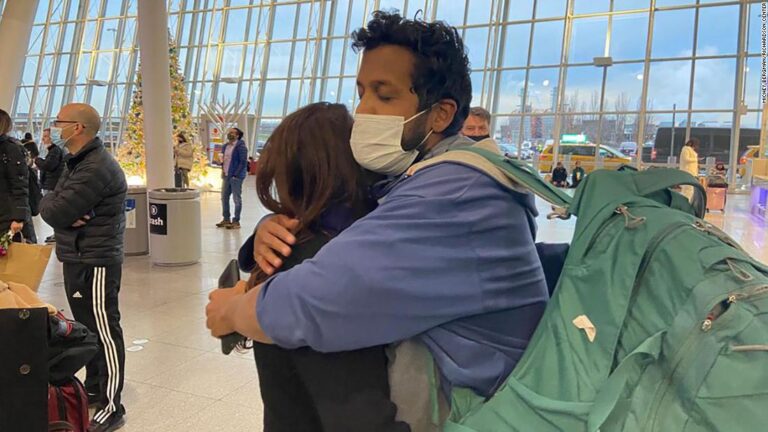 An American teacher held in Libya for 6 weeks is now back home in the United States