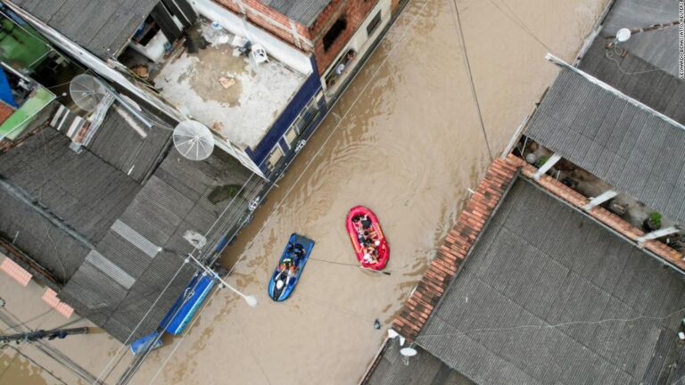 Deadly flooding in Brazil kills at least 20 and displaces thousands, leaving Covid-19 vaccines submerged