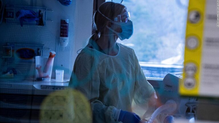 Admissions at some children’s hospitals are rising to near peak levels as Omicron spreads
