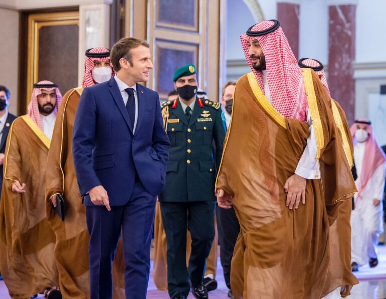 Saudi, French firms sign 27 MoUs as Macron visits the Kingdom