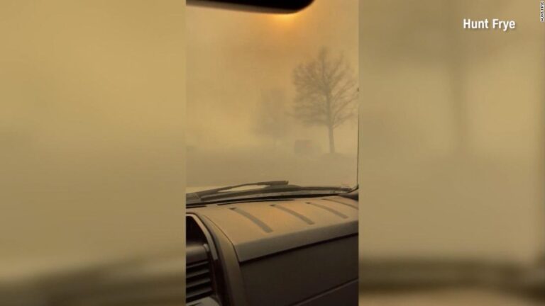 Husband captures ‘apocalyptic’ moment leaving Costco