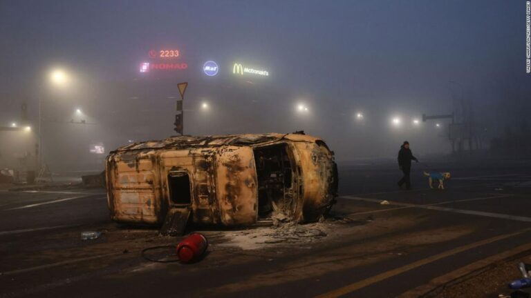 Kazakhstan leader orders security forces to ‘kill without warning’ to quell violent protests