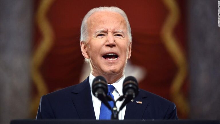 Watch President Biden’s entire January 6th speech