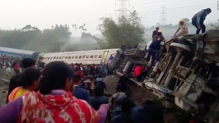 At least 9 killed after train derails in India’s West Bengal state